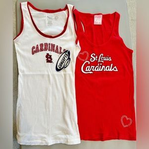 St. Louis Cardinals Tank Tops - Size Large